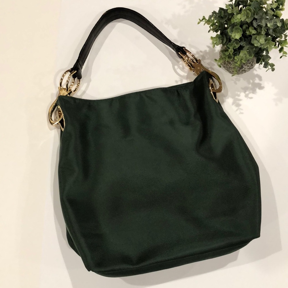 JPK Paris 73 Forest Green Nylon Purse